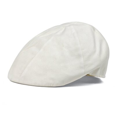 Flat cap - Gårda Vico Cotton Flat Cap (cream)