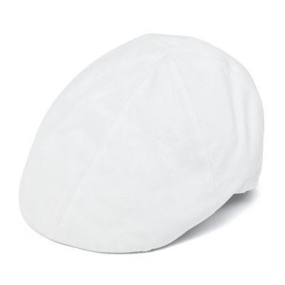 Flat cap - Gårda Vico Cotton Flat Cap (white)