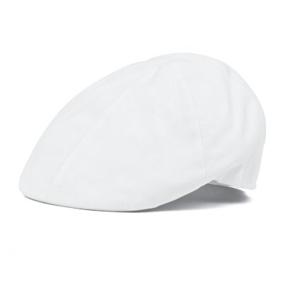 Flat cap - Gårda Vico Cotton Flat Cap (white)