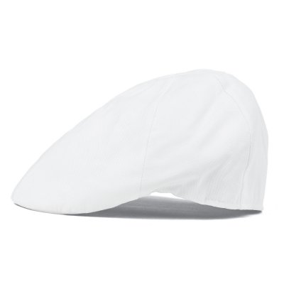 Flat cap - Gårda Vico Cotton Flat Cap (white)