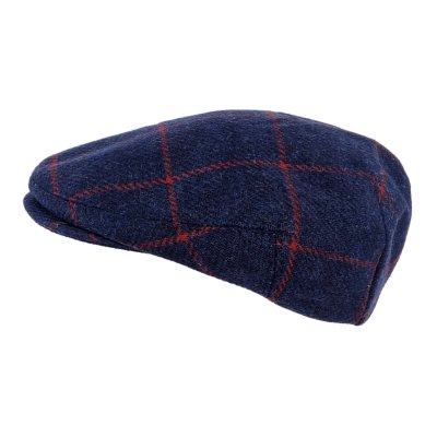 Flat cap - Gårda Premium Warrington Wool Sixpence (blue)