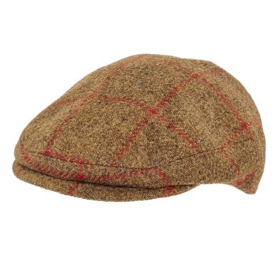 Flat cap - Gårda Premium Warrington Wool Sixpence (brown)