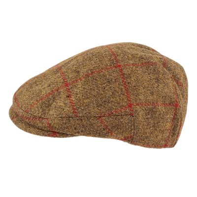 Flat cap - Gårda Premium Warrington Wool Sixpence (brown)