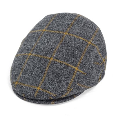 Flat cap - Gårda Premium Warrington Wool Sixpence (grey)