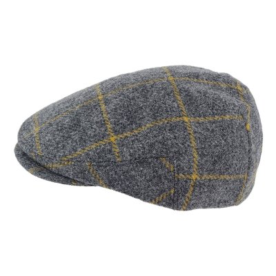 Flat cap - Gårda Premium Warrington Wool Sixpence (grey)