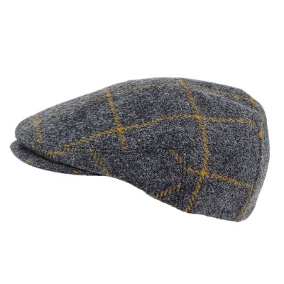 Flat cap - Gårda Premium Warrington Wool Sixpence (grey)
