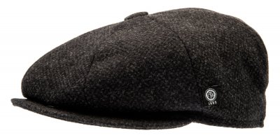Flat cap - CTH Ericson Gustav Re-Source Wool (grey)