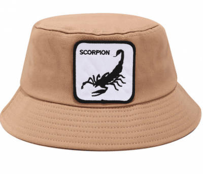Hats - Gårda Scorpion Bucket Hat (beige)
