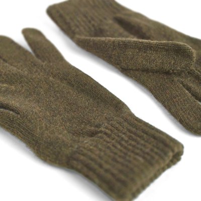 Gloves - Gårda Tolmin Knitted Wool Mix Gloves (green)