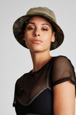 Hats - Brixton Hardy Bucket Hat (camo)