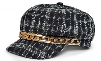 Hat - Gårda Canton Newsboy Cap (black)
