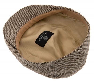 Flat cap - CTH Ericson Edward Pepita Ivy Cap (green/beige)