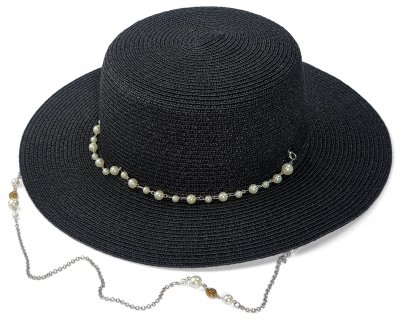 Straw Hat - Gårda Amidala (black)