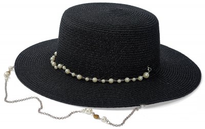 Straw Hat - Gårda Amidala (black)
