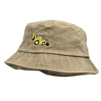 Hats Kids - Gårda Bulldozer Bucket Hat (beige)