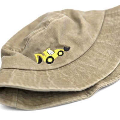 Hats Kids - Gårda Bulldozer Bucket Hat (beige)