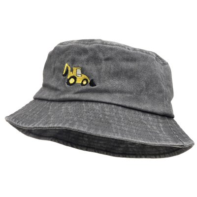 Hats Kids - Gårda Bulldozer Bucket Hat (grey)