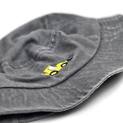 Hats Kids - Gårda Bulldozer Bucket Hat (grey)