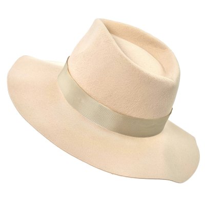 Hats - Gårda Carlow Wool Fedora (beige)