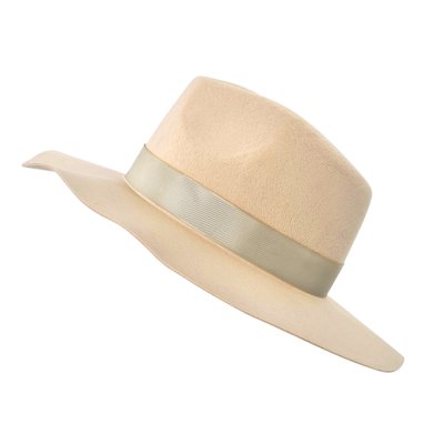 Hats - Gårda Carlow Wool Fedora (beige)