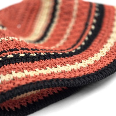 Hats - Gårda Adeje Knitted Bucket Hat (red/multi)