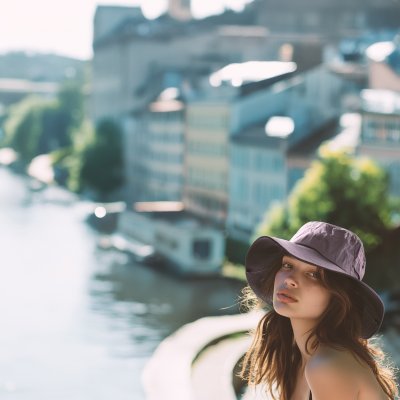 Hats - Gårda Asinara Outdoor Hat (purple)