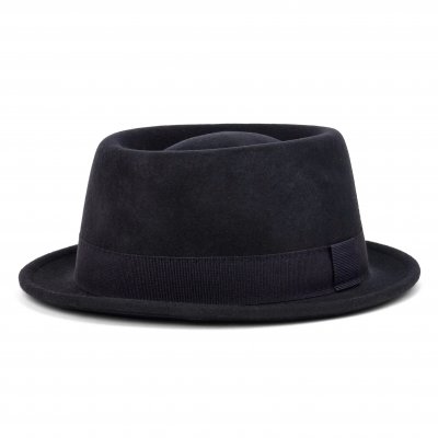 Hats - Gårda Asolo Pork Pie Wool Hat (blue)