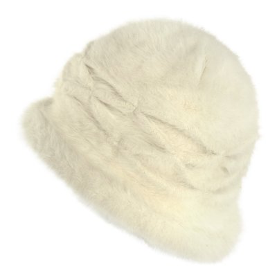 Hats - Gårda Atri Angora Cloche (white)