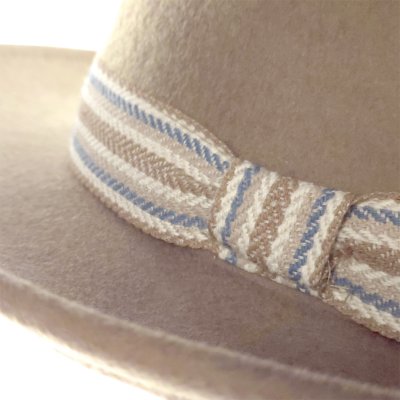 Hats - Gårda Belluno Crushable Wool felt Fedora (beige)