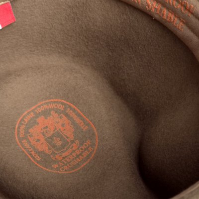 Hats - Gårda Belluno Crushable Wool felt Fedora (beige)