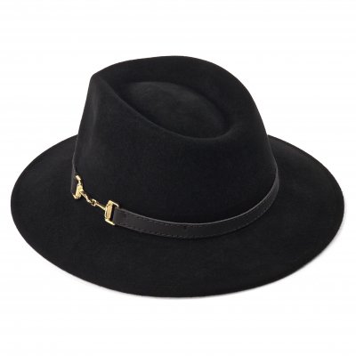 Hats - Gårda Braga Wool felt Fedora (black)