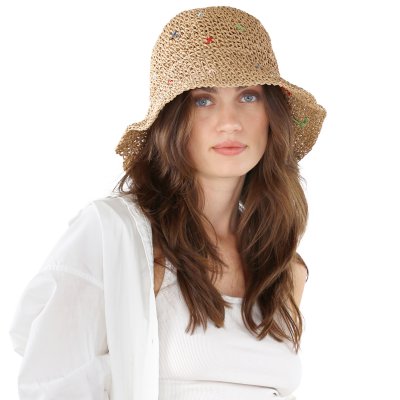 Straw Hat - Gårda Florence Bucket hat (nature)