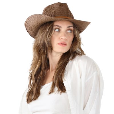 Straw Hat - Gårda Kos Western Hat (brown)