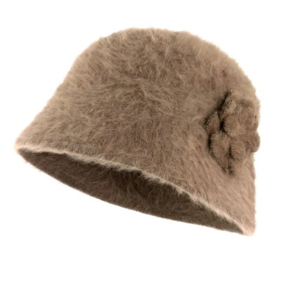 Hats - Gårda Le Vigan Angora Bucket Hat (brown)