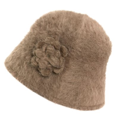 Hats - Gårda Le Vigan Angora Bucket Hat (brown)