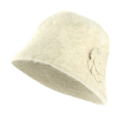 Hats - Gårda Le Vigan Angora Bucket Hat (white)