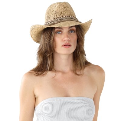 Straw Hat - Gårda Malaga Western Hat (nature)