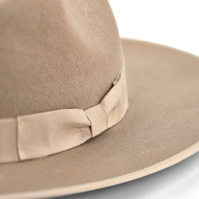 Hats - Gårda Mapleton Wide brimmed Fedora (beige)