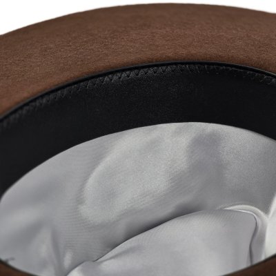 Hats - Gårda Marcola Wide brimmed Fedora (brown)