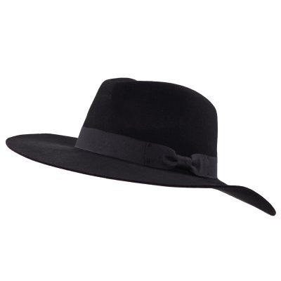 Hats - Gårda Marcola Wide brimmed Fedora (black)