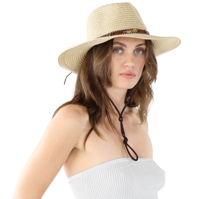 Straw Hat - Gårda Marseille Western Hat (beige)