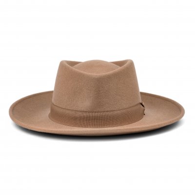 Hats - Gårda Napoli Fedora Wool Hat (beige)