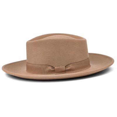 Hats - Gårda Napoli Fedora Wool Hat (beige)