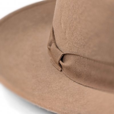 Hats - Gårda Napoli Fedora Wool Hat (beige)