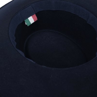 Hats - Gårda Napoli Fedora Wool Hat (navy)
