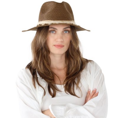 Straw Hat - Gårda Nerja Fedora (brown)