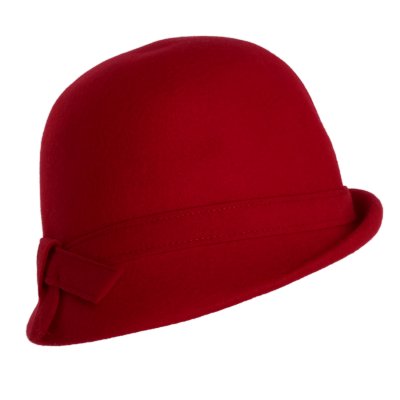 Hats - Gårda Ofena Wool Cloche (red)