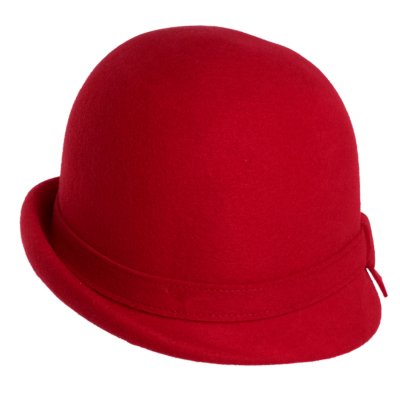 Hats - Gårda Ofena Wool Cloche (red)