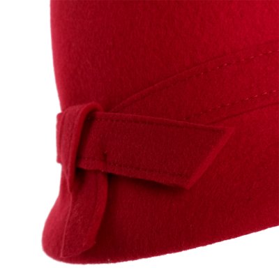 Hats - Gårda Ofena Wool Cloche (red)