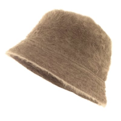 Hats - Gårda Orvieto Angora Bucket Hat (brown)